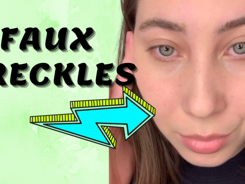 Fake Freckles Makeup Tutorial Video